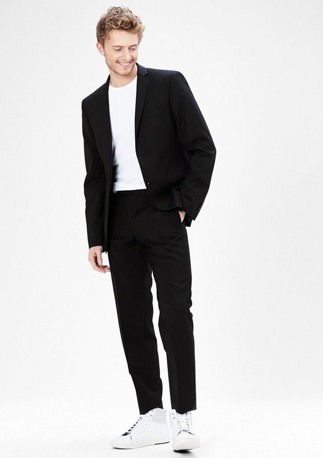 Men Tailored jackets & waistcoats | Slim Fit: new wool jacket - WC53217