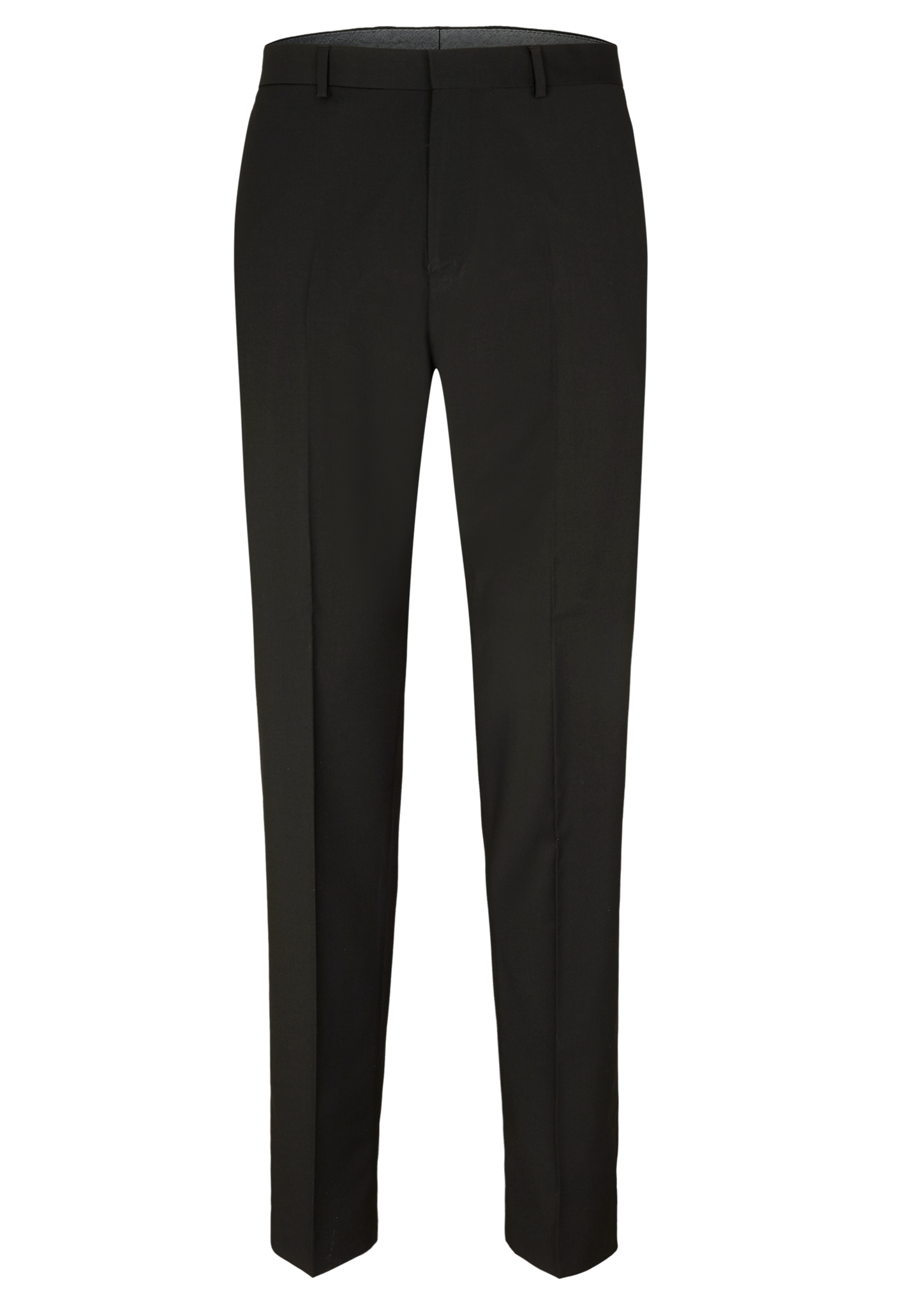 Regular: pantalon met scheerwol 