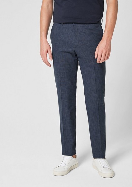Men Trousers | Slim Fit: suit trousers in a wool blend - AQ19337