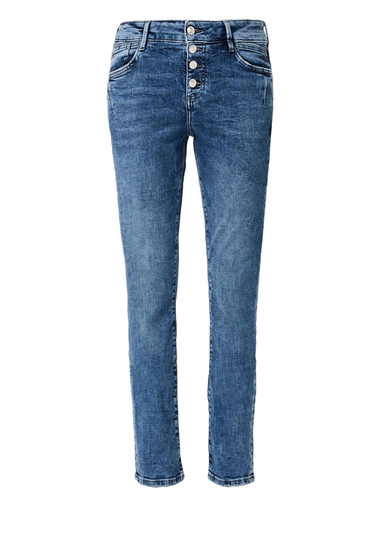 s oliver jeans smart straight regular fit medium rise straight leg