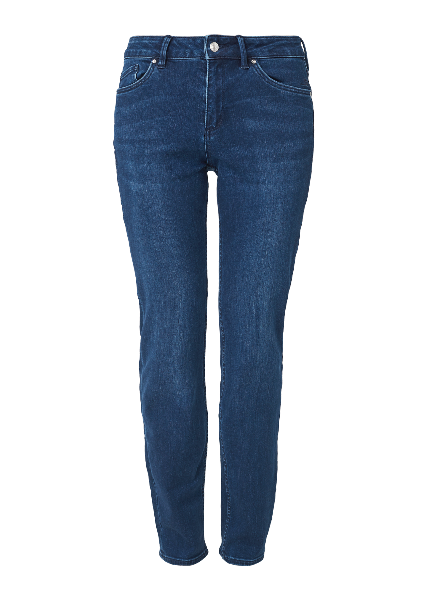 s oliver smart straight regular fit medium rise straight leg