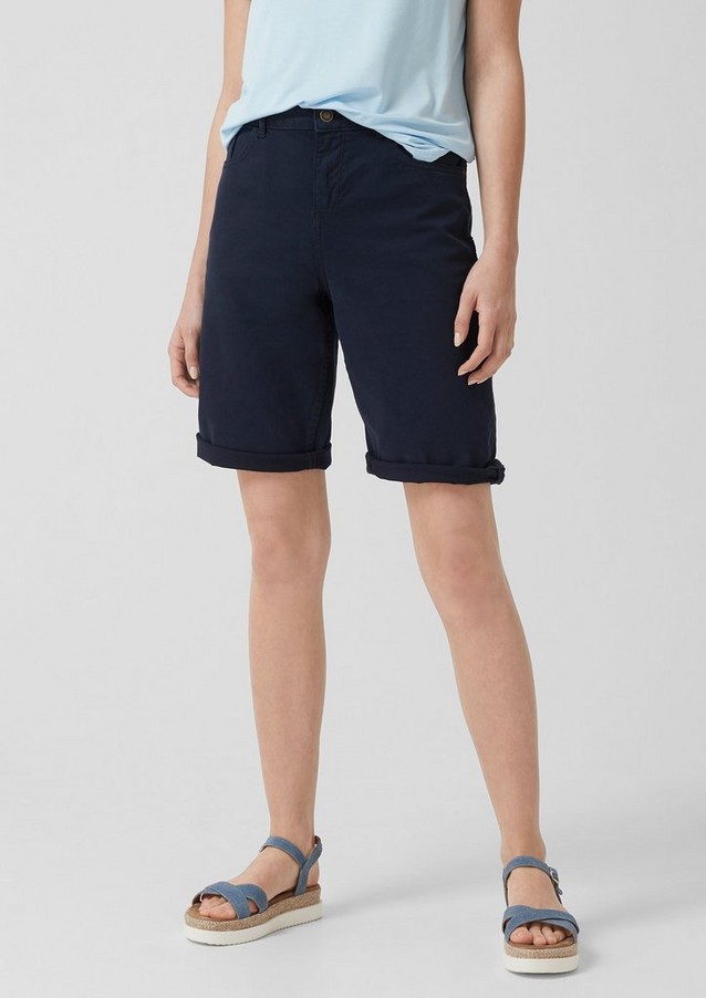 Femmes Shorts | Smart Bermuda : pantalon en twill - HR36823