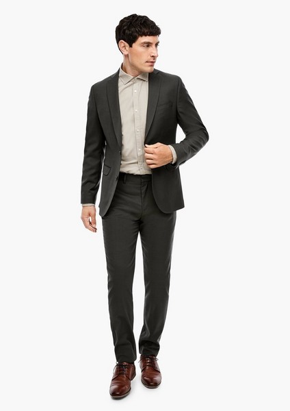 Men Tailored jackets & waistcoats | Slim Fit: jacket in blended new wool - GK19816