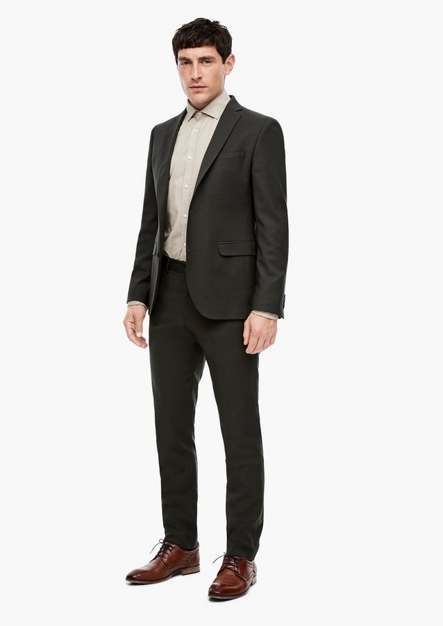 Men Tailored jackets & waistcoats | Slim Fit: jacket in blended new wool - GK19816