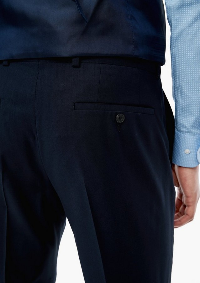 Men Trousers | Slim Fit: New wool trousers - YL93349