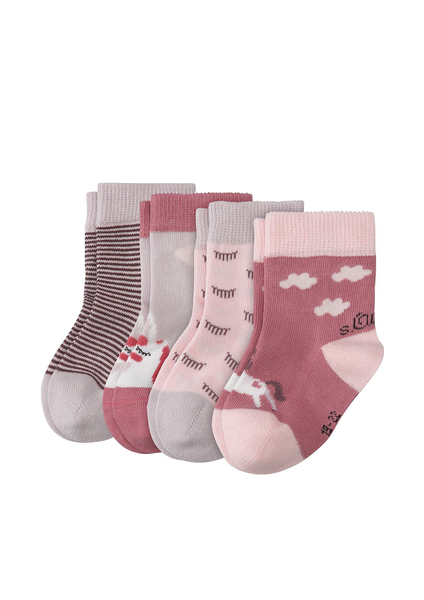 Junior 4er-Pack Babysocken - flieder | www.soliver.de