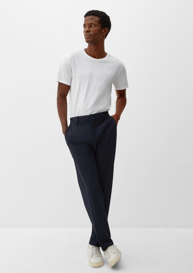 Men Trousers | Slim: tracksuit suit trousers - QH32329