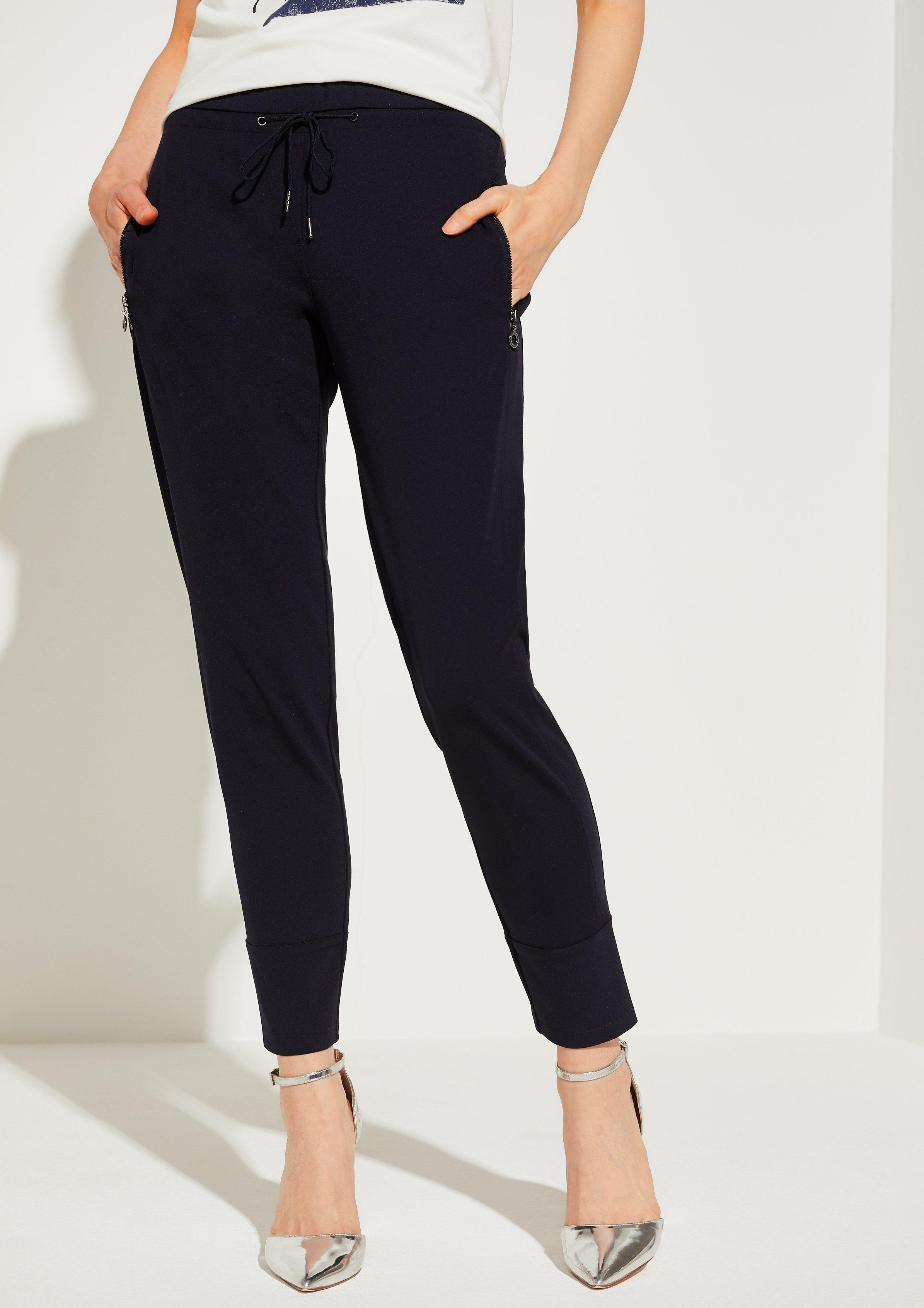 tracksuit bottoms with zip ankles