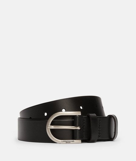 wide belt made of smooth leather from liebeskind