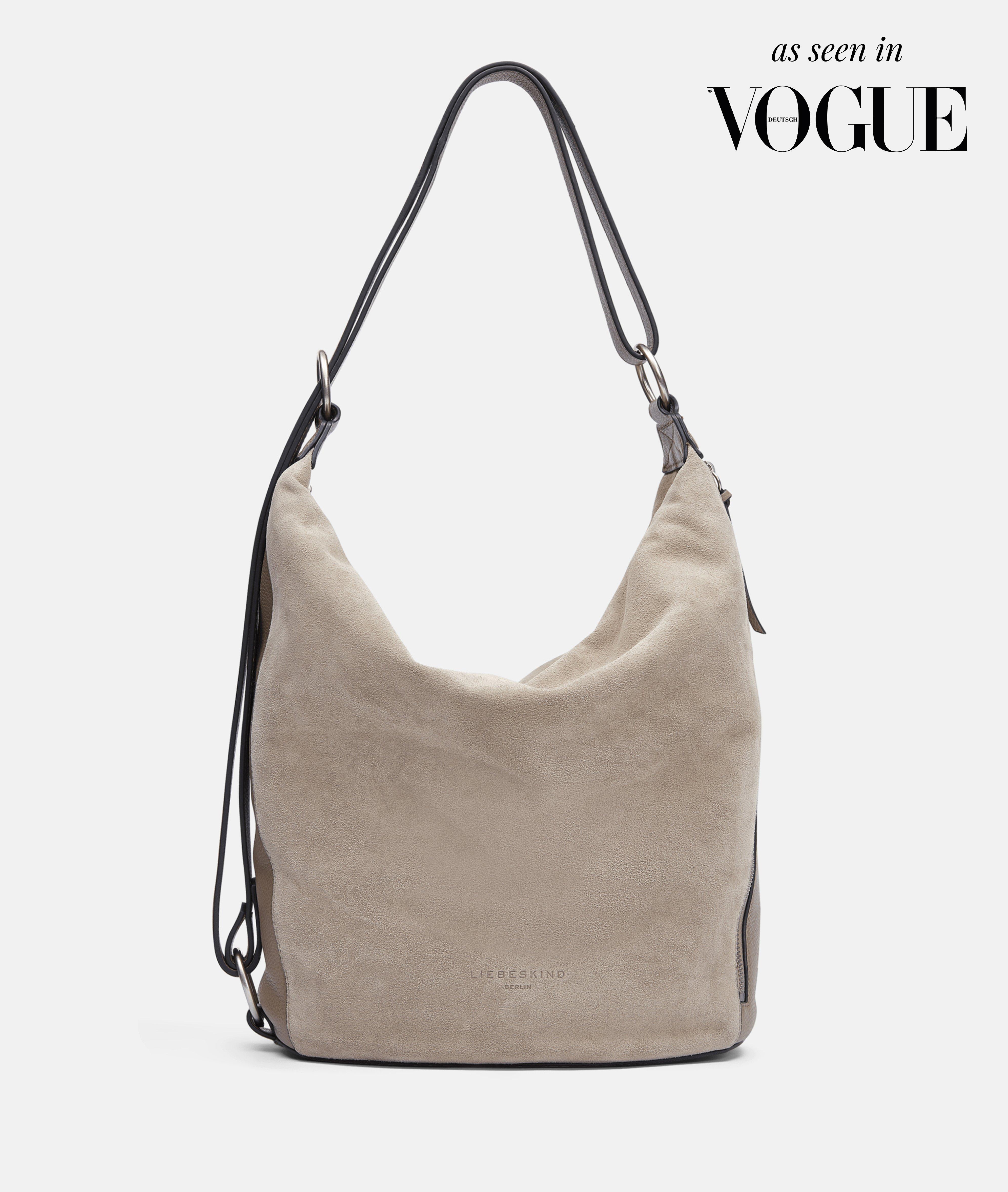 GSenhui Damen Handtasche Shopper - Wildleder Optik Mit Langem Schultergurt, Vintage Look