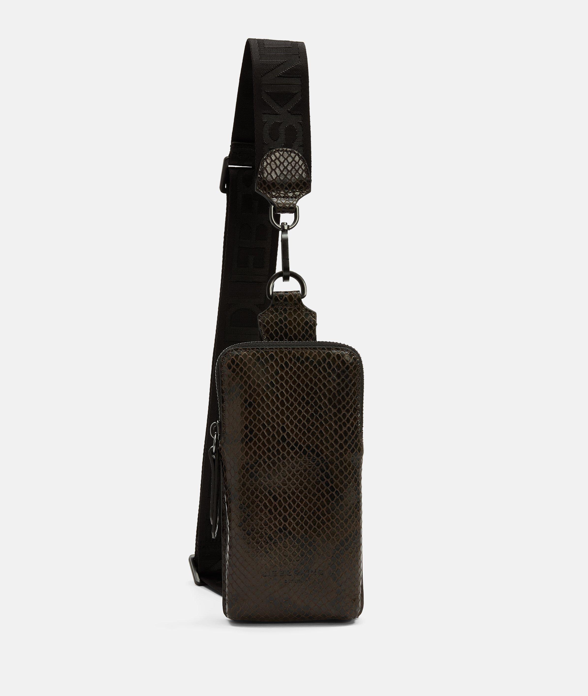 cross-body bag with a snakeskin pattern | Liebeskind