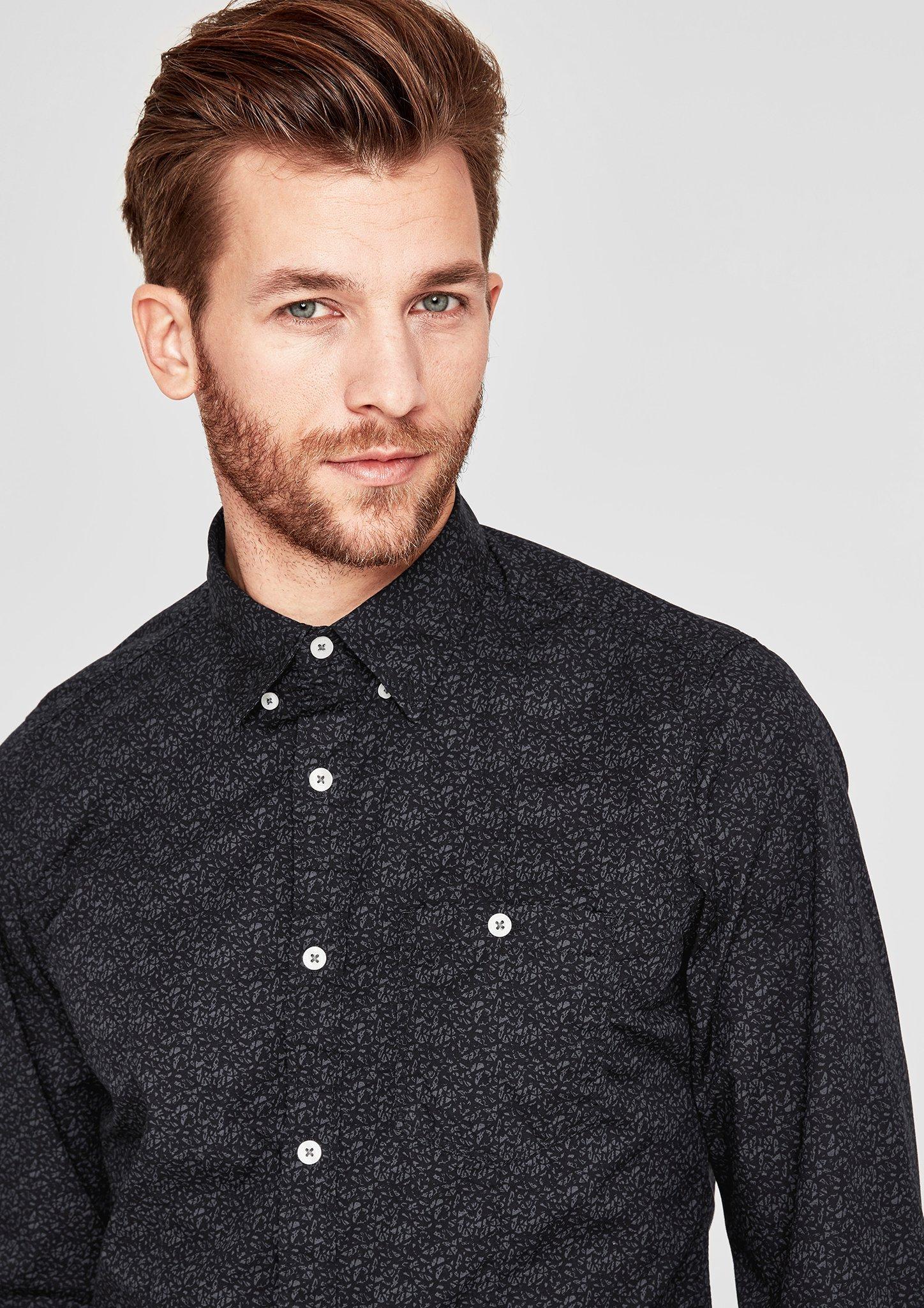 Muster Hemden für Herren im s.Oliver Shop online kaufen
