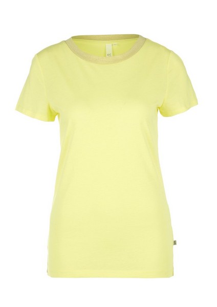 Damen Shirts & Tops | T-Shirt mit Glitzer-Detail - QN88679
