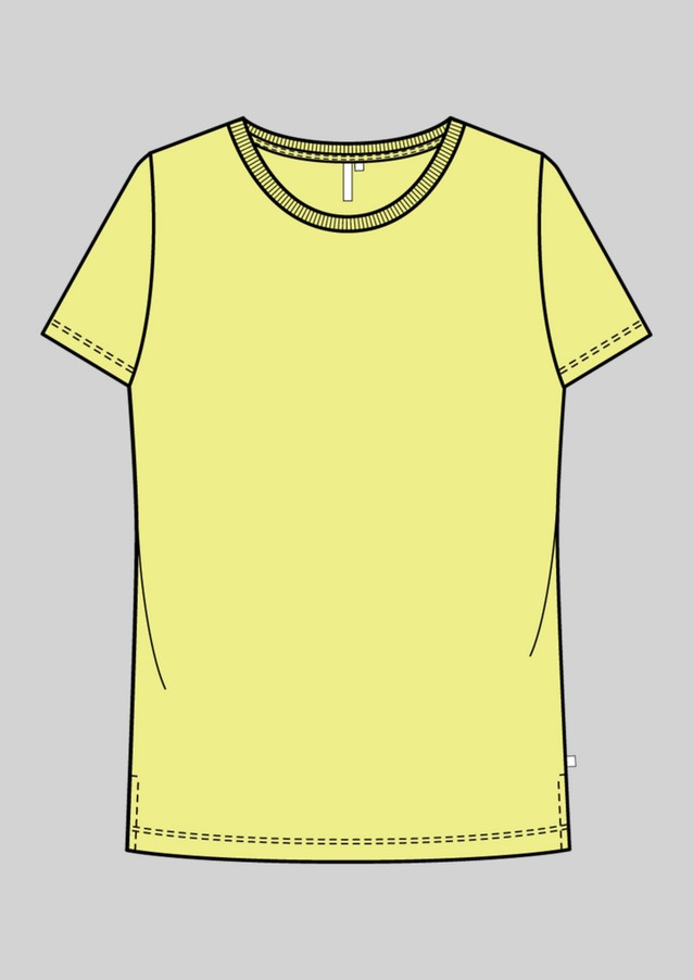 Damen Shirts & Tops | T-Shirt mit Glitzer-Detail - QN88679