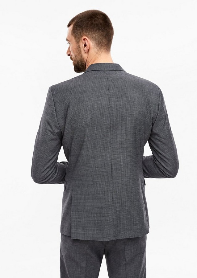 Men Tailored jackets & waistcoats | Slim Fit: Stretchy new wool jacket - HN12722