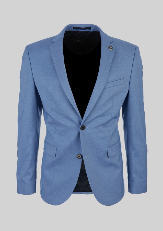 Men Tailored jackets & waistcoats | Slim Fit: jacket with a woven texture - FE16888