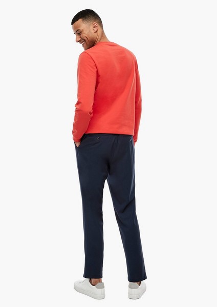 Men Trousers | Slim Fit: New wool trousers with waist pleats - FU21315