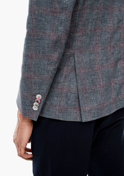 Men Tailored jackets & waistcoats | Slim Fit: Linen blend jacket - IT61882