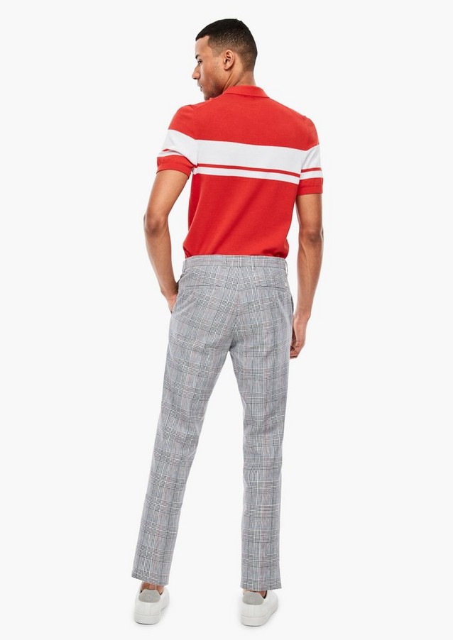 Men Trousers | Relaxed Fit: Linen blend trousers - JO85237