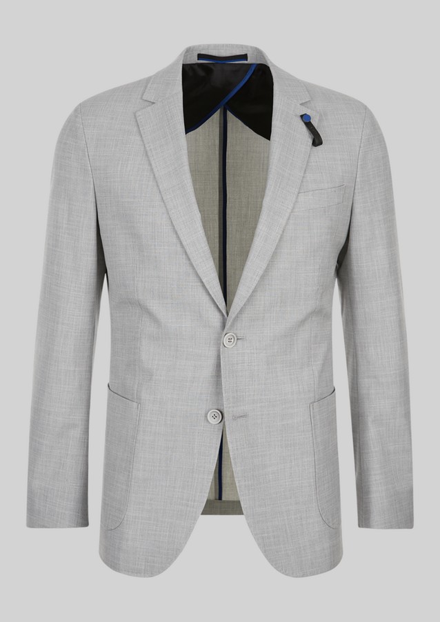 Men Tailored jackets & waistcoats | Slim Fit: jacket with a woven texture - GS55472