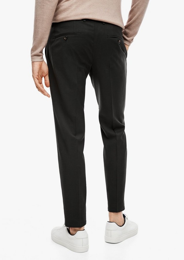 Men Trousers | Slim Fit: Trousers in a new wool blend - CG52246