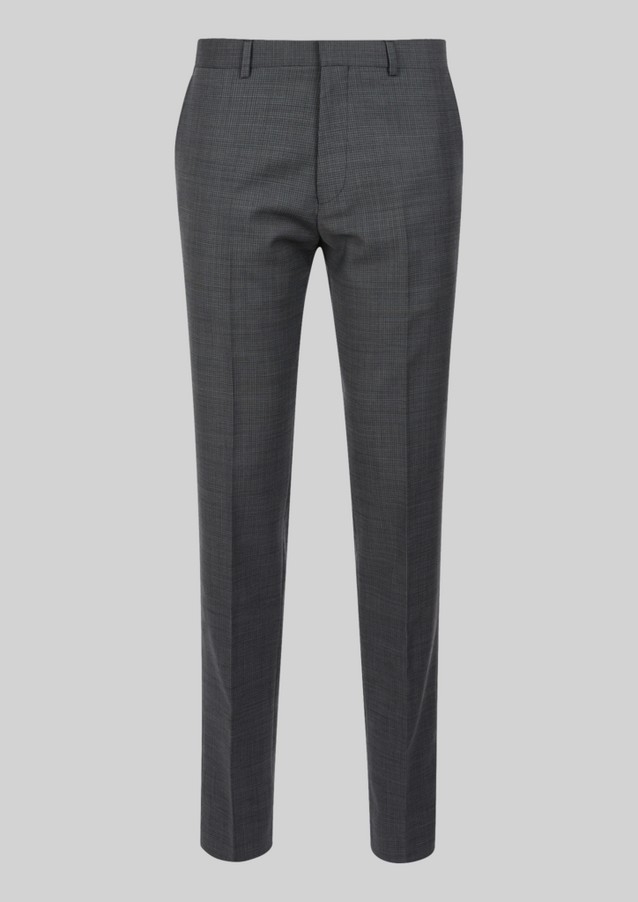 Men Trousers | Slim Fit: Trousers in a new wool blend - HW57131