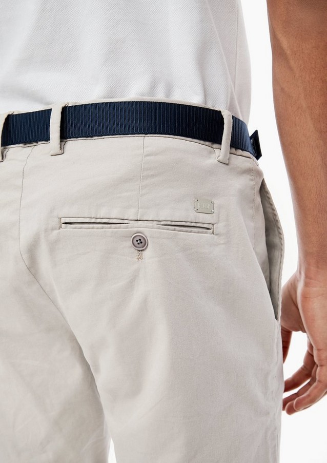 Hommes Shorts & Bermudas | Slim Fit : bermuda à ceinture - WT00473