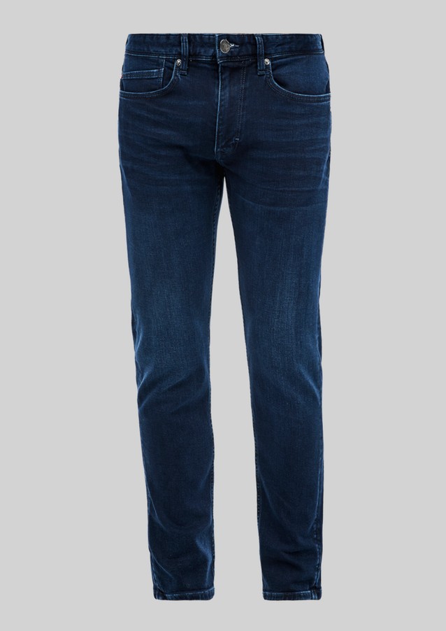 Men Jeans | Slim Fit: slim leg jeans with a garment wash - PZ48546