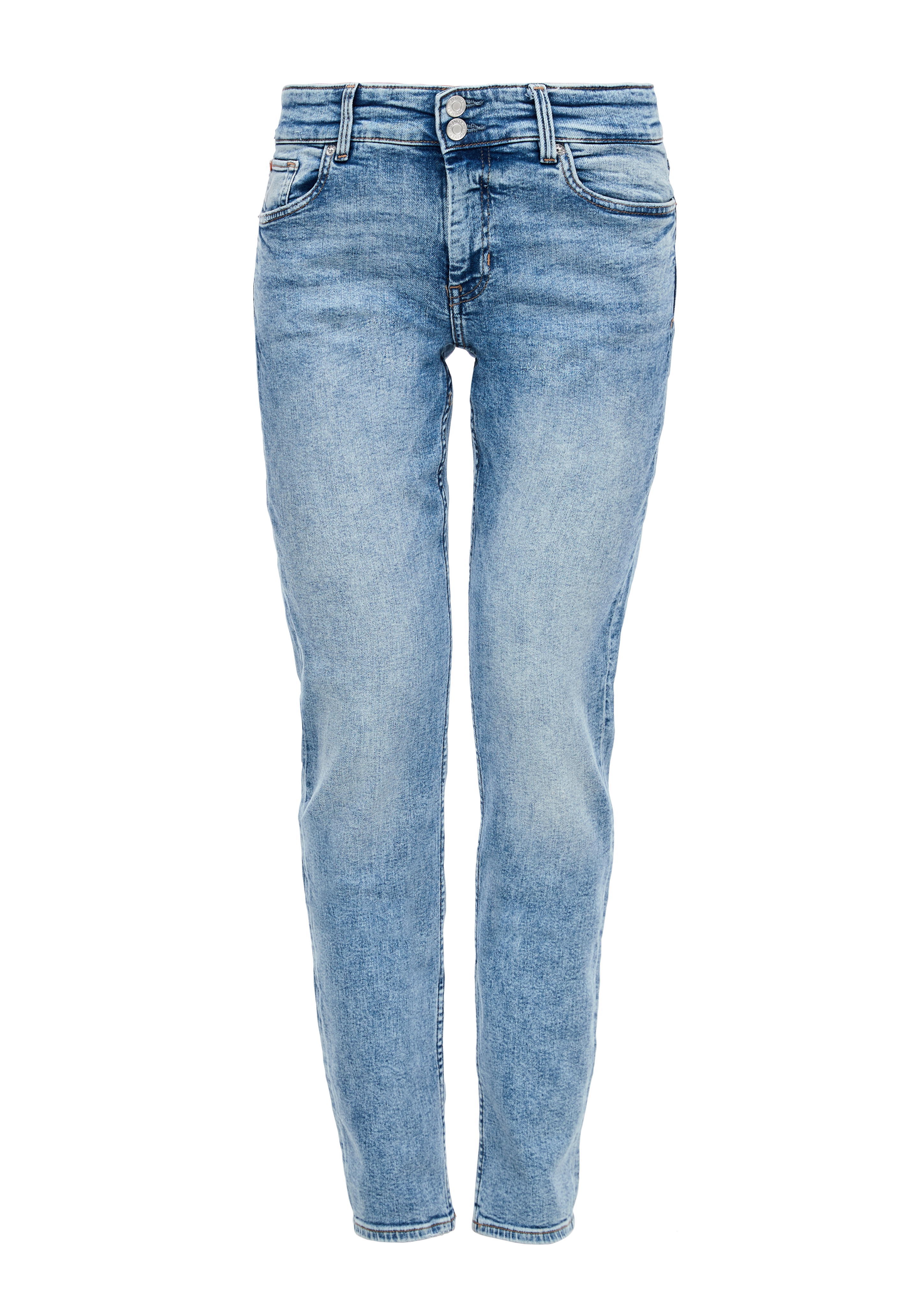 s oliver smart straight regular fit medium rise straight leg