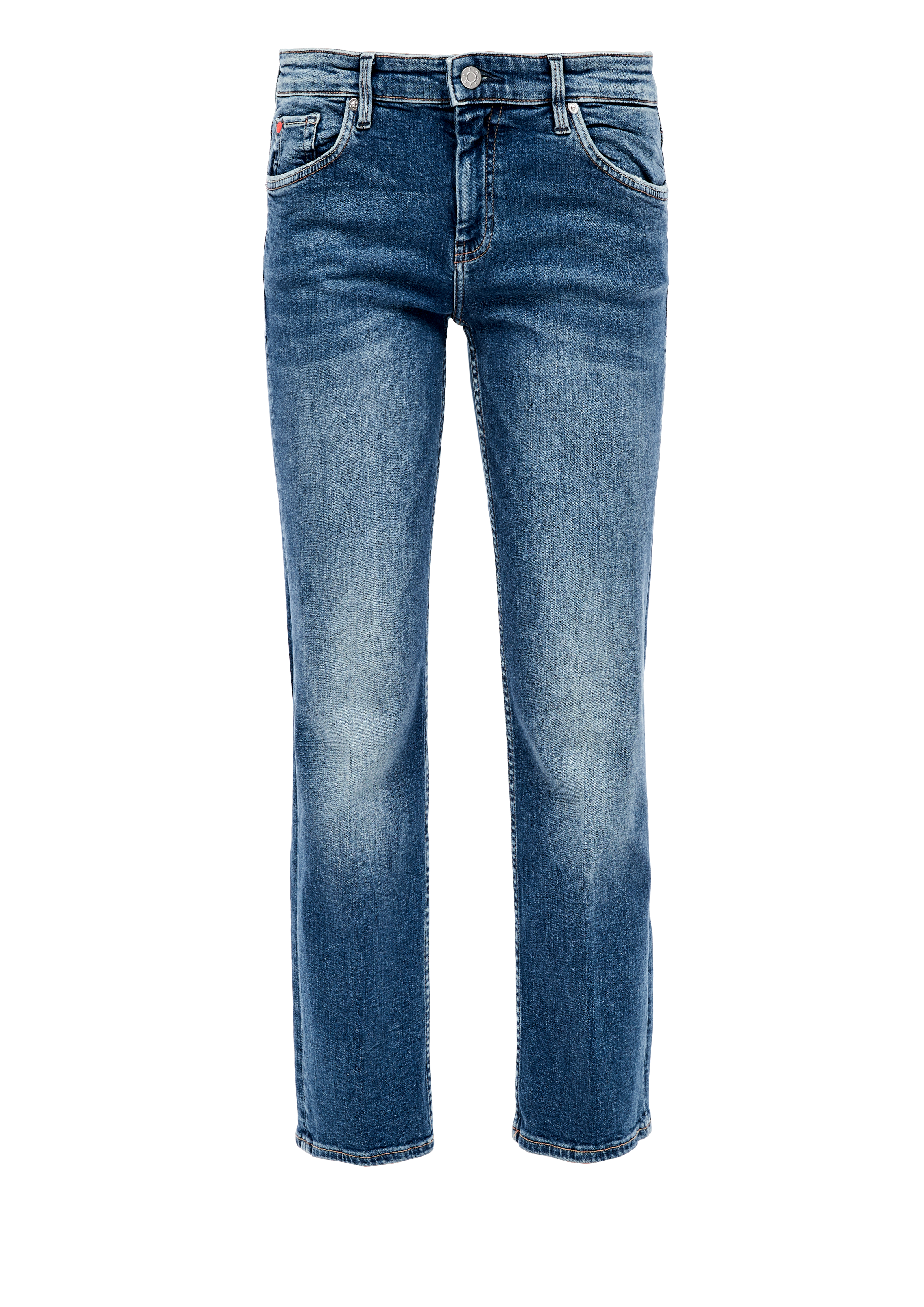 s oliver jeans smart straight regular fit medium rise straight leg