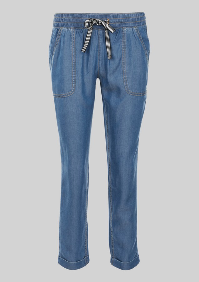 Women Jeans | Loose Fit: lightweight denim trousers - VN23828