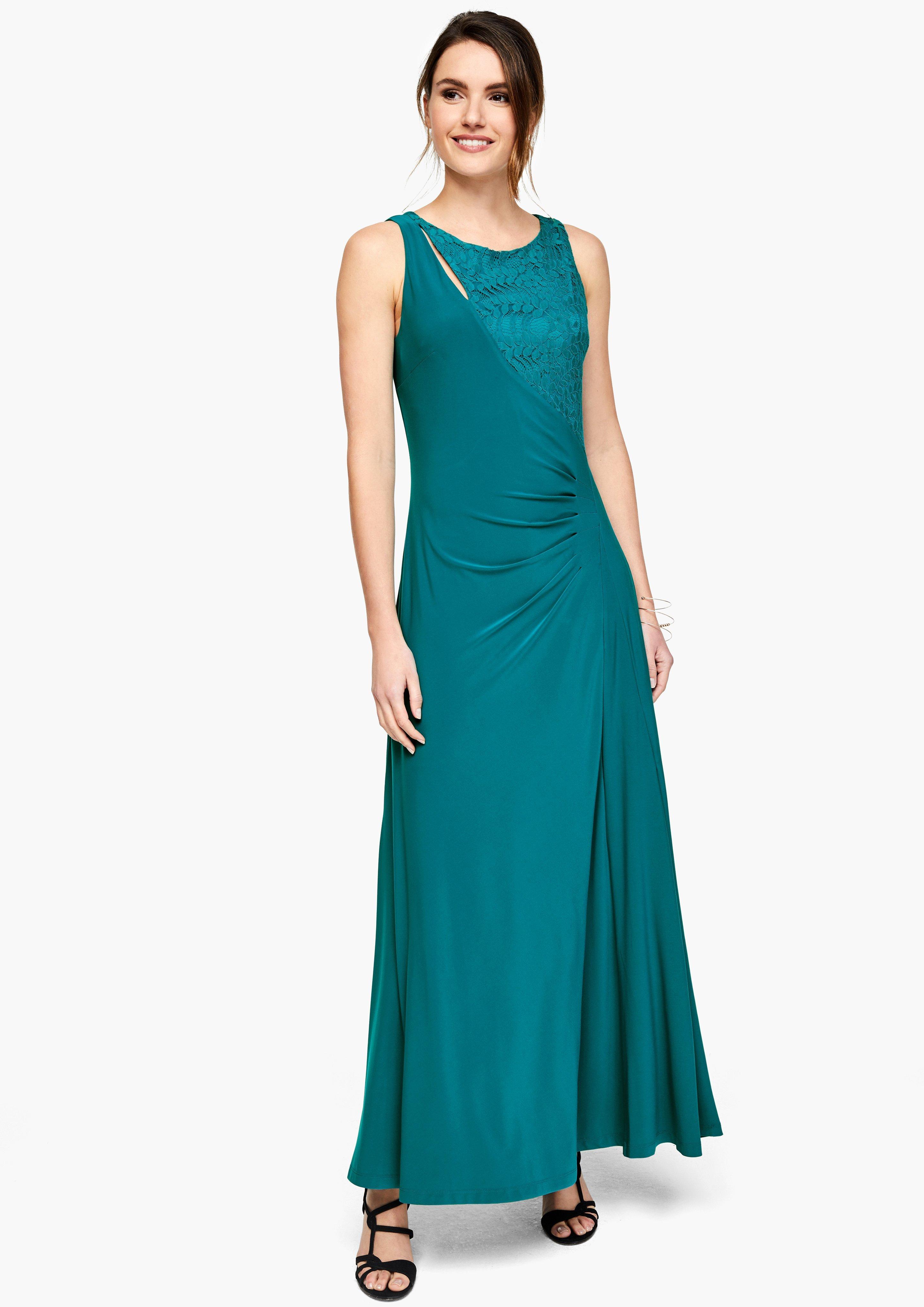 s.Oliver BLACK LABEL Premium ACC Women Drapé-Kleid mit ...