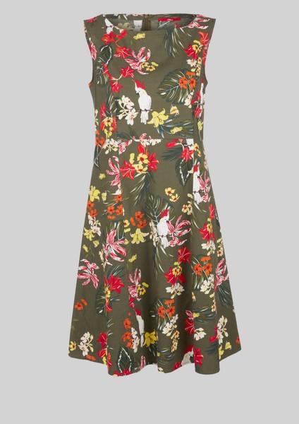 Damen Kleider | Kleid mit Allovermuster - PA99192
