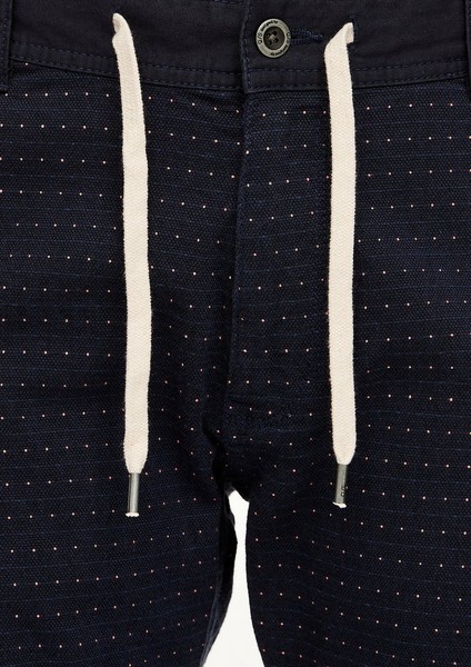 Men Bermuda Shorts | Regular Fit: Bermudas with woven pattern - CW53742