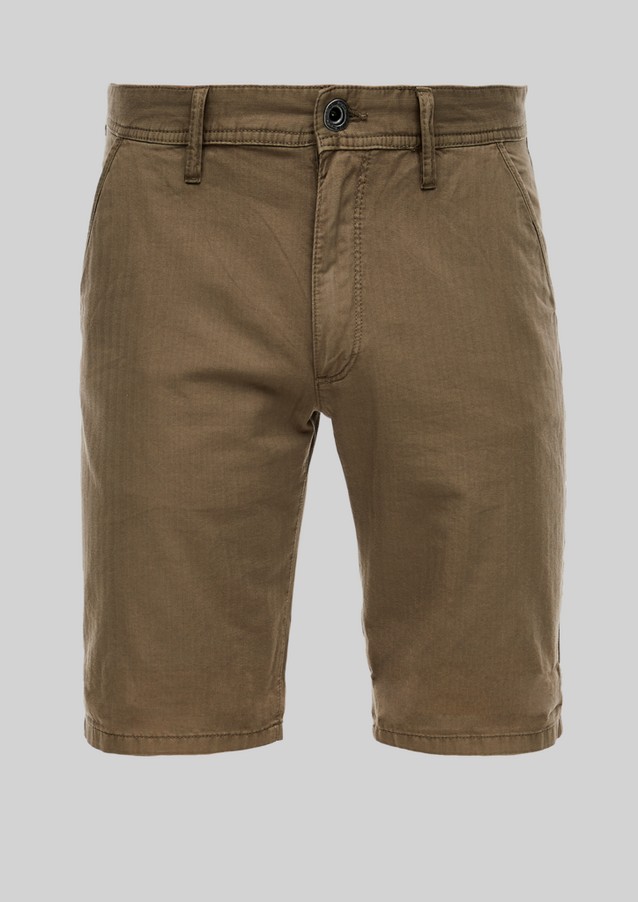 Men Bermuda Shorts | Regular Fit: Bermudas made of cotton - KI08595