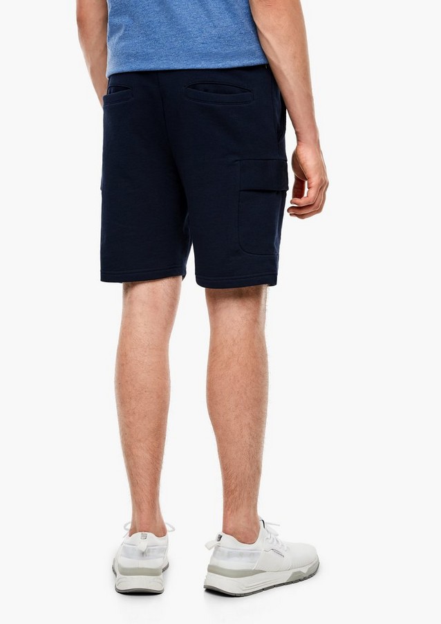 Men Bermuda Shorts | Short tracksuit bottoms with pockets - MX47954