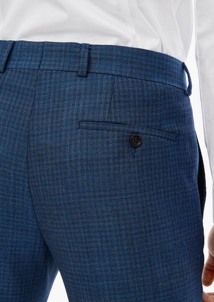 Men Trousers | Slim Fit: trousers in blended new wool - SY50197