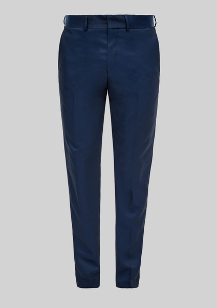 Men Trousers | Slim Fit: suit trousers in a shimmering look - HV53981