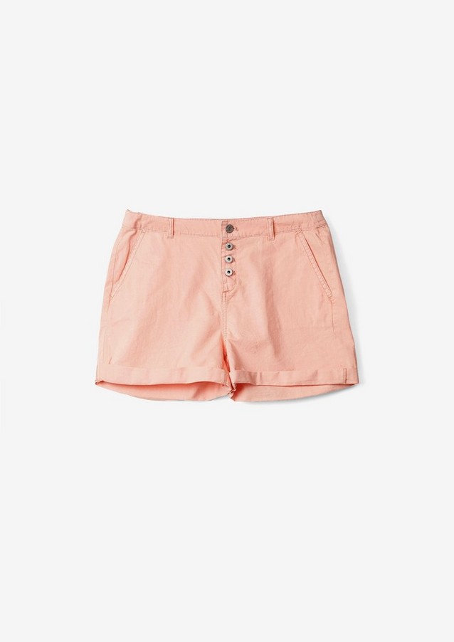 Damen Shorts | Regular Fit: Shorts mit Knöpfen - II62785