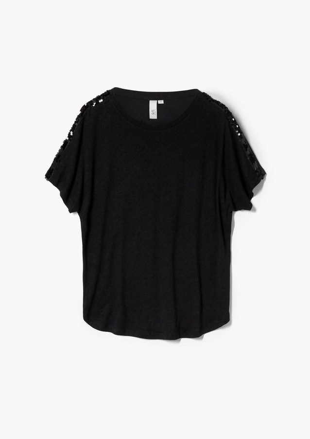 Femmes Shirts & tops | T-shirt pailleté - XR88380
