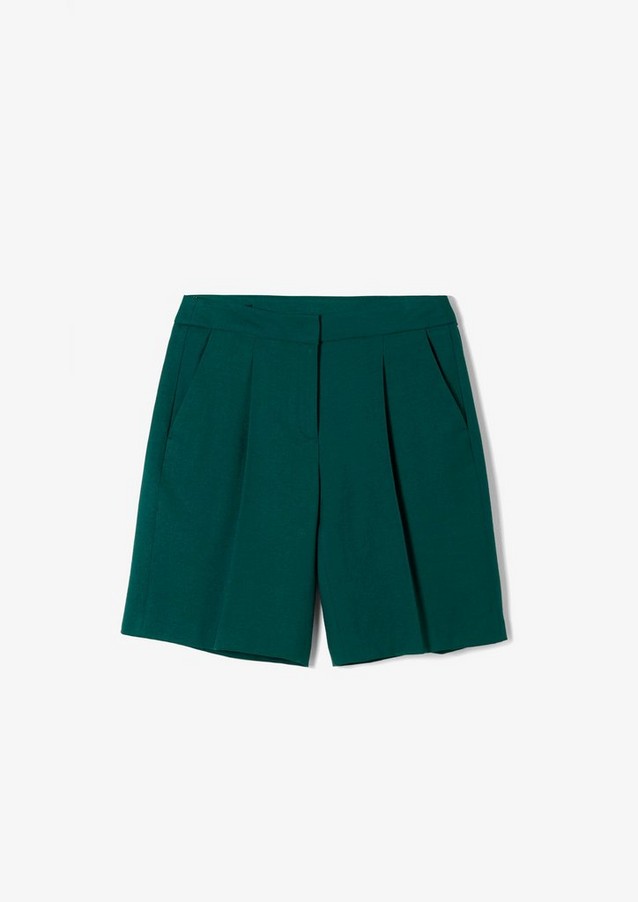 Femmes Shorts | Regular Fit : bermuda élégant - RV60019