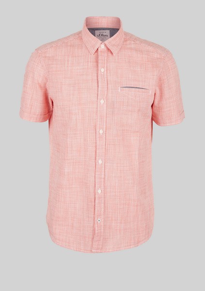 Hommes Chemises | Regular : chemise à carreaux pourvue de manches courtes - DO94782