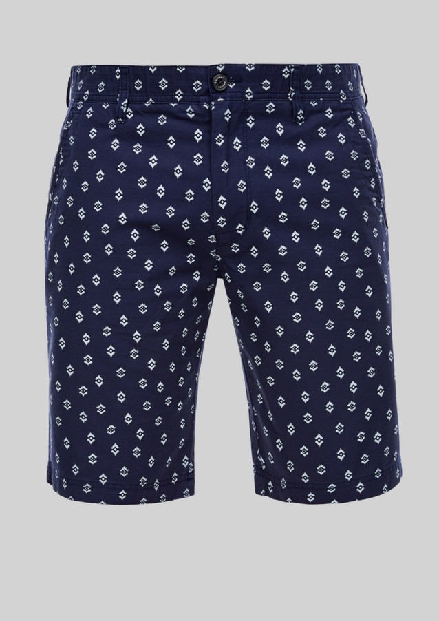 Hommes Shorts & Bermudas | Regular Fit : bermuda chino à imprimé - NQ97389