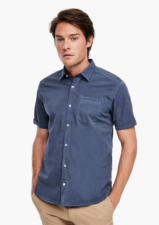 Hommes Chemises | Regular : chemise en coton stretch - PE58171