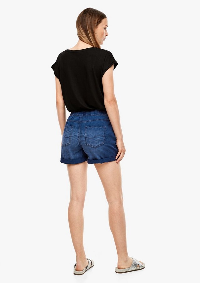 Femmes Shorts | Regular Fit : pantalon en jean léger - ER60985