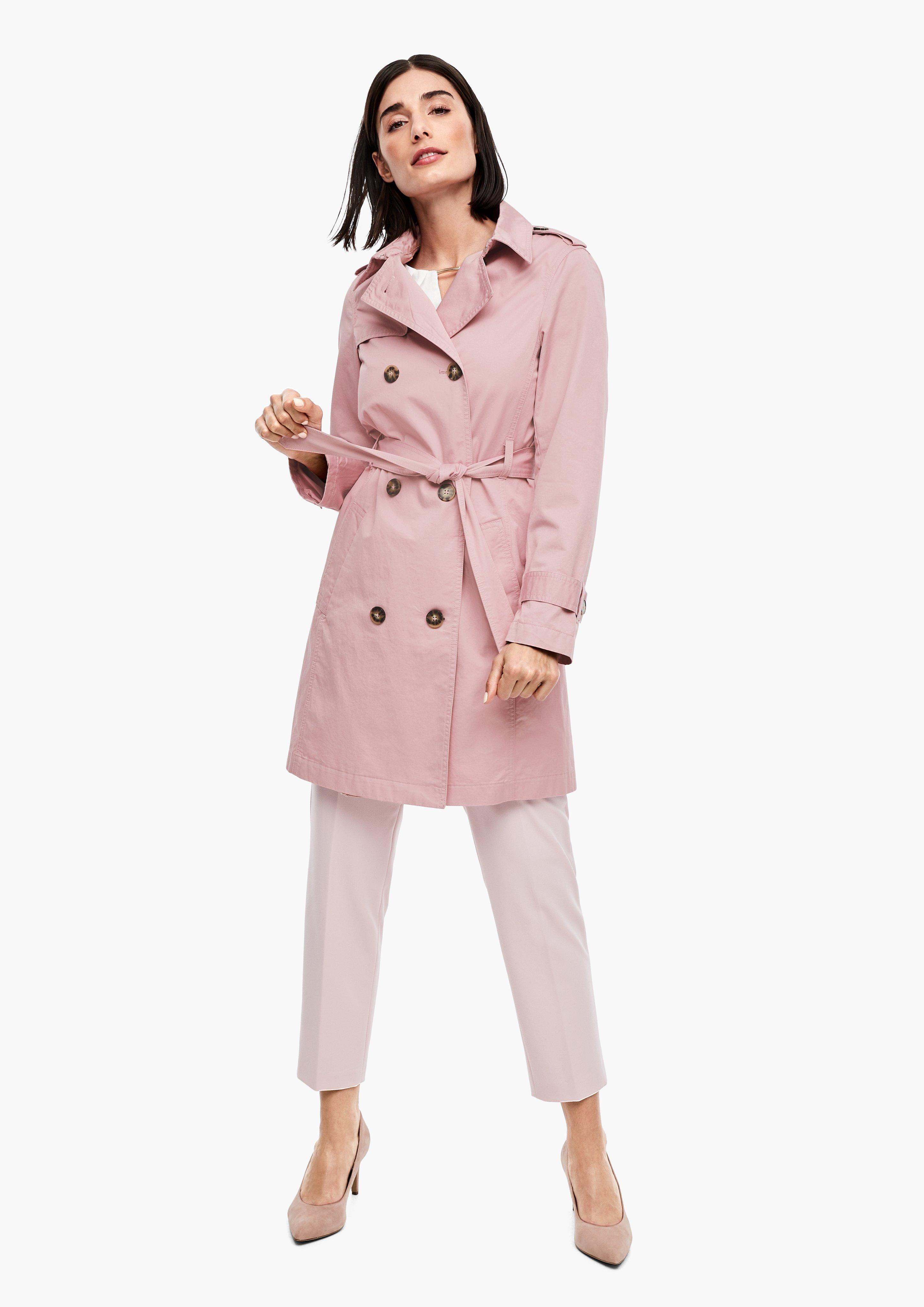 s.Oliver Casual Women theme Trenchcoat im klassischen ...