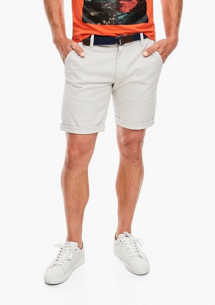 Hommes Shorts & Bermudas | Slim Fit : bermuda à ceinture - QA92509