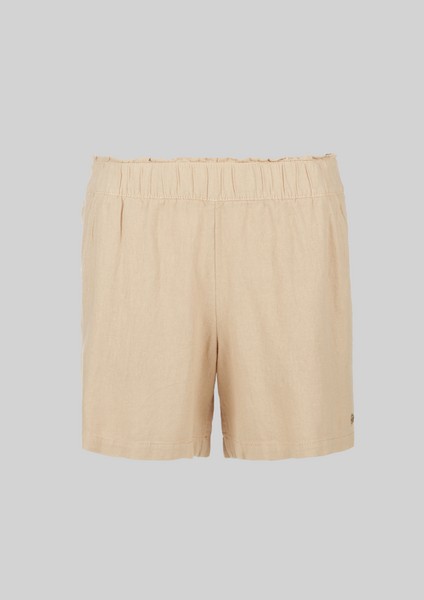 Femmes Shorts | Regular Fit : short en lin mélangé - JR80370