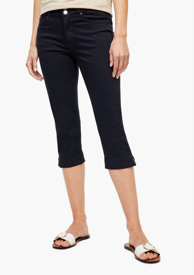 Damen Shorts | Skinny Fit: Capri-Jeans - AZ43756
