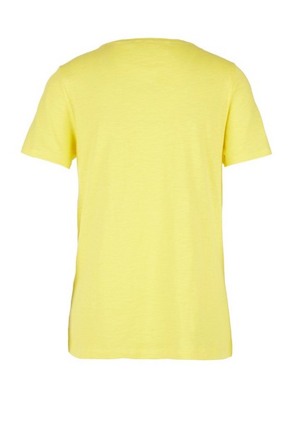Femmes Shirts & tops | T-shirt en fil flammé à imprimé - PA85435